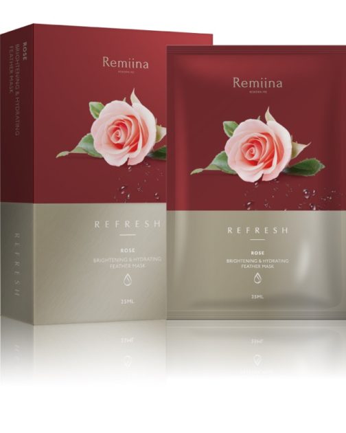 ROSE Brightening & Hydrating Invisible Facial Mask (Pack of 5)